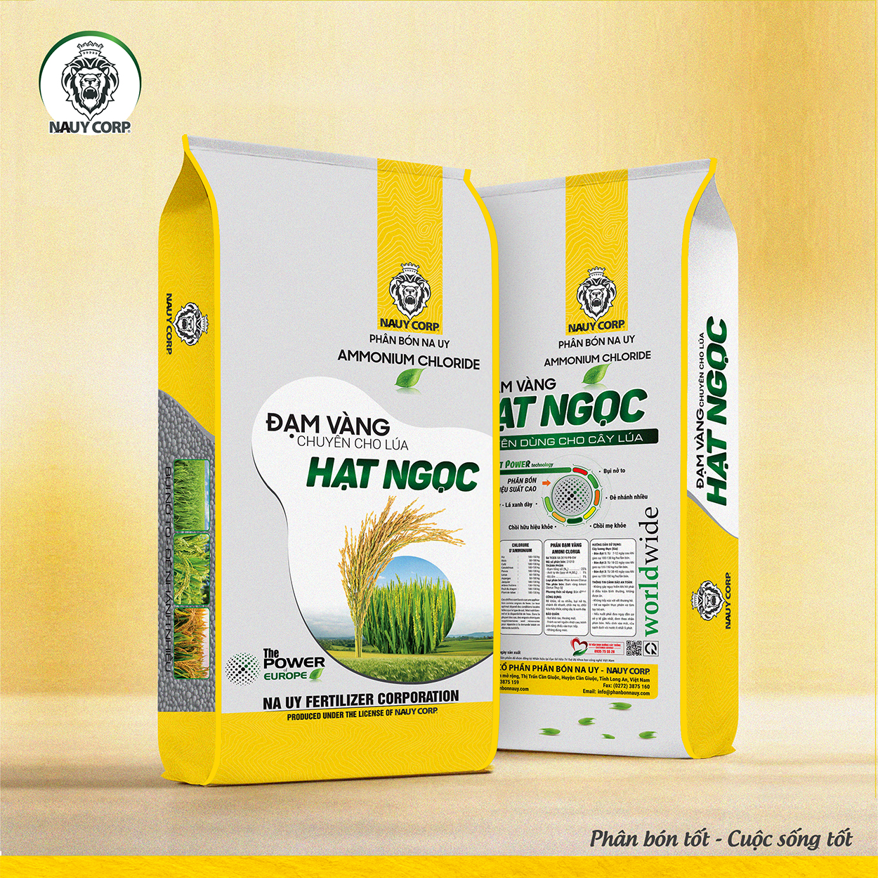 PHÂN BÓN ĐẠM VÀNG HẠT NGỌC NAUY