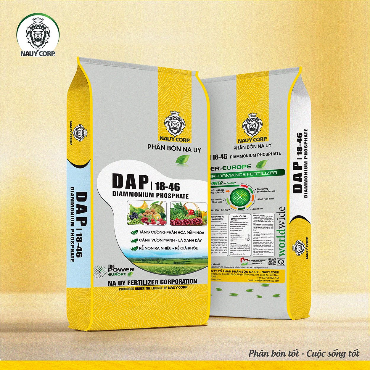 PHÂN BÓN NAUY DAP 18-46