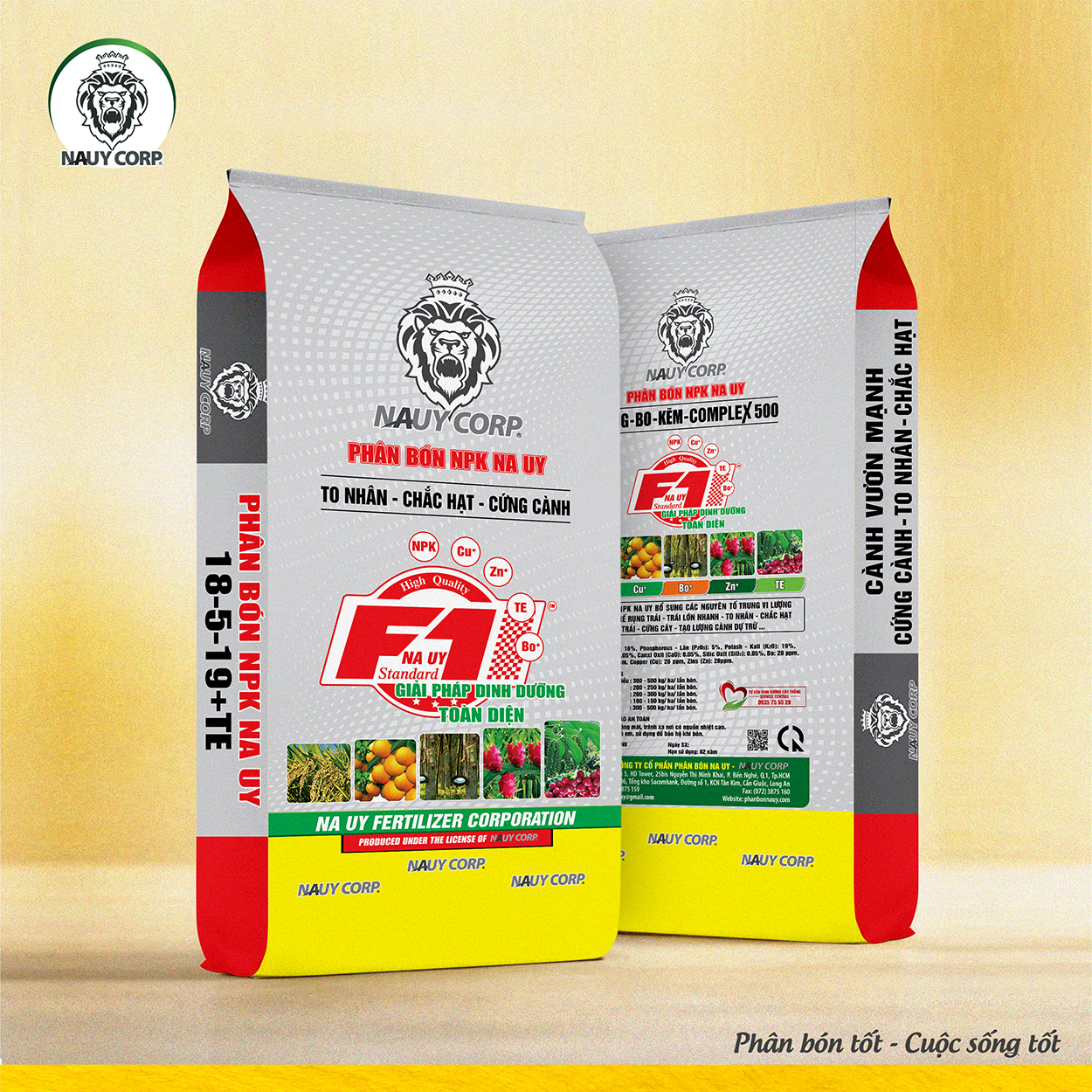 PHÂN BÓN NPK NAUY 18-5-19+TE