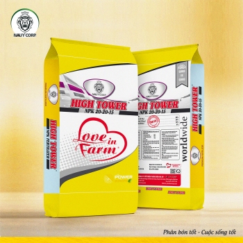 PHÂN BÓN NPK NA UY 20-20-15+TE THÁP CAO