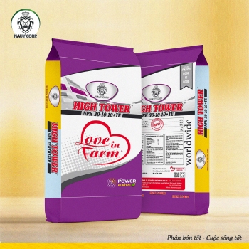 PHÂN BÓN NPK NA UY 30-10-10+TE THÁP CAO