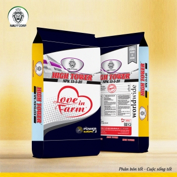PHÂN BÓN NPK NA UY 15-5-20+TE THÁP CAO