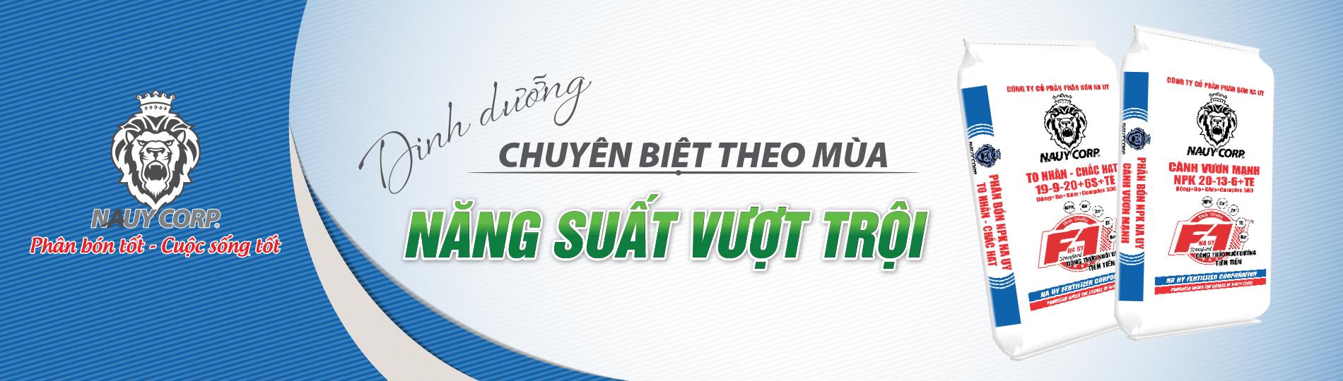 PHÂN BÓN NPK NAUY 20-5-20+TE