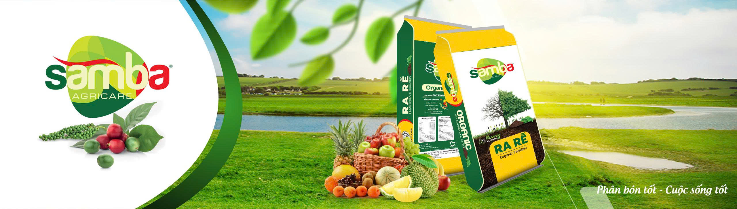 PHÂN BÓN HỮU CƠ NA UY SAMBA RA RỄ